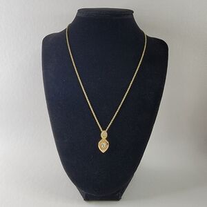 Dior Gold Necklace with Pendant